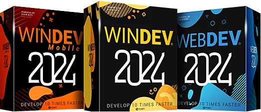 Les outils de développement Windev, Webdev et Windev Mobile 2024 de la suite PCSOFT